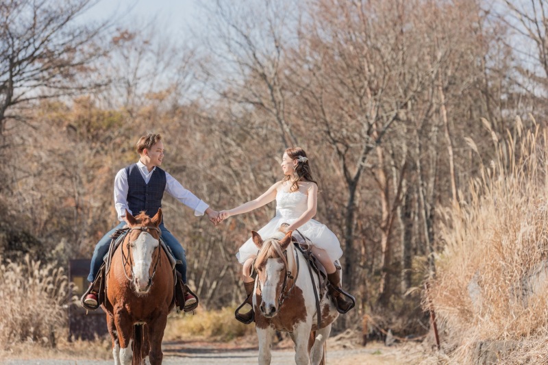 乗馬ロケーションからスタート