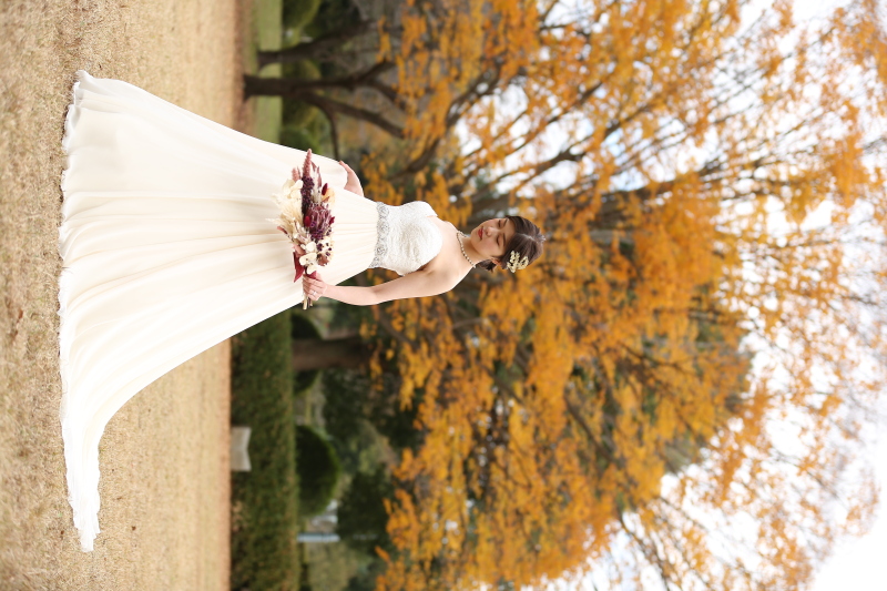 ウェディングドレスも素敵ですね