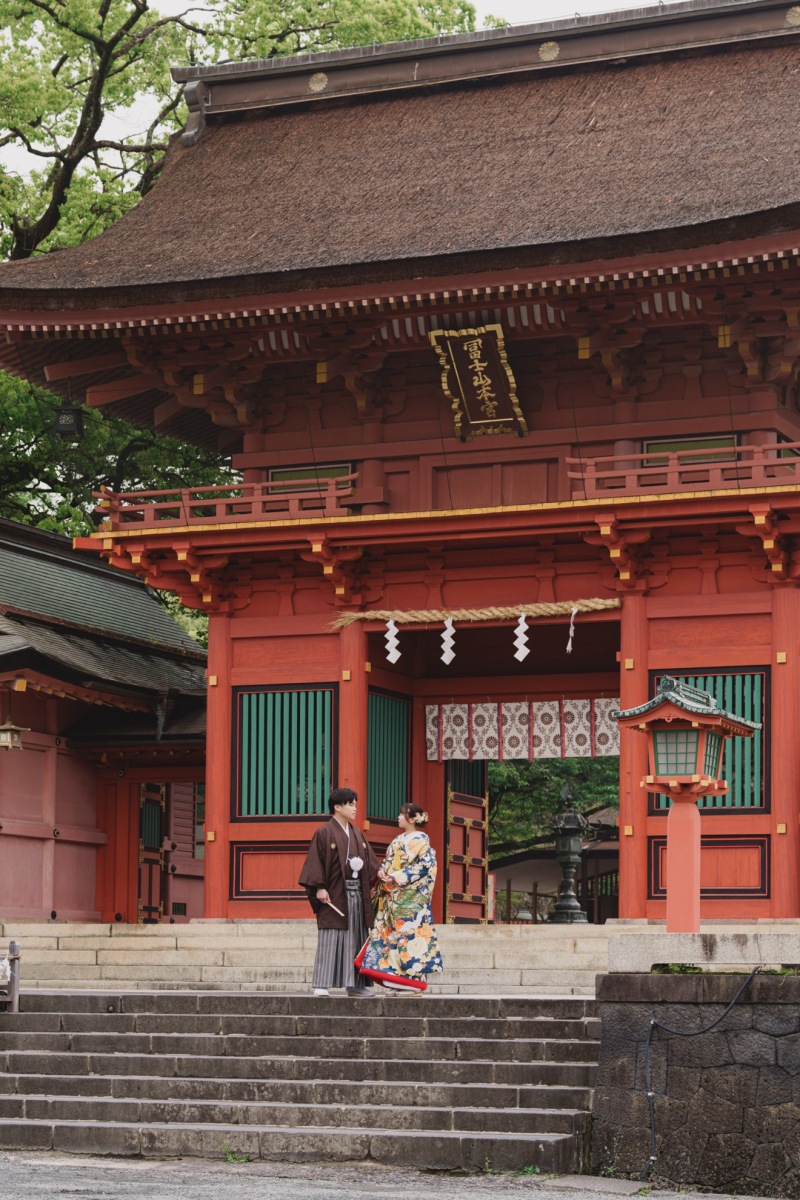 神社和装婚