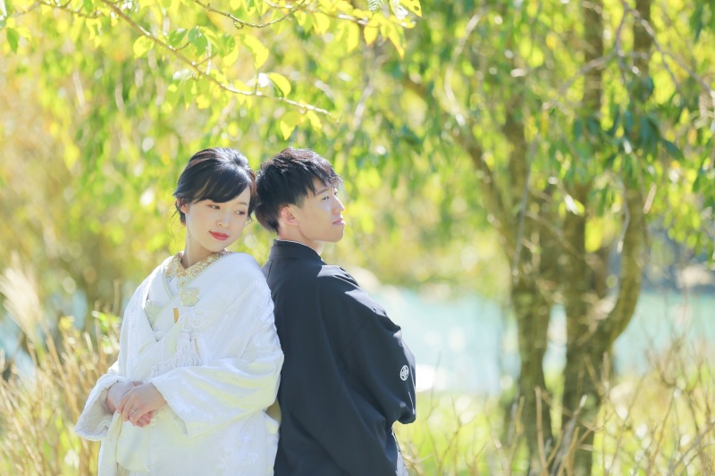 とってもお目線やポーズがお上手なお二人