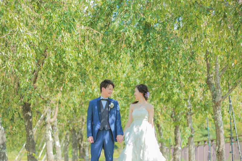 洋装では花の都公園へ