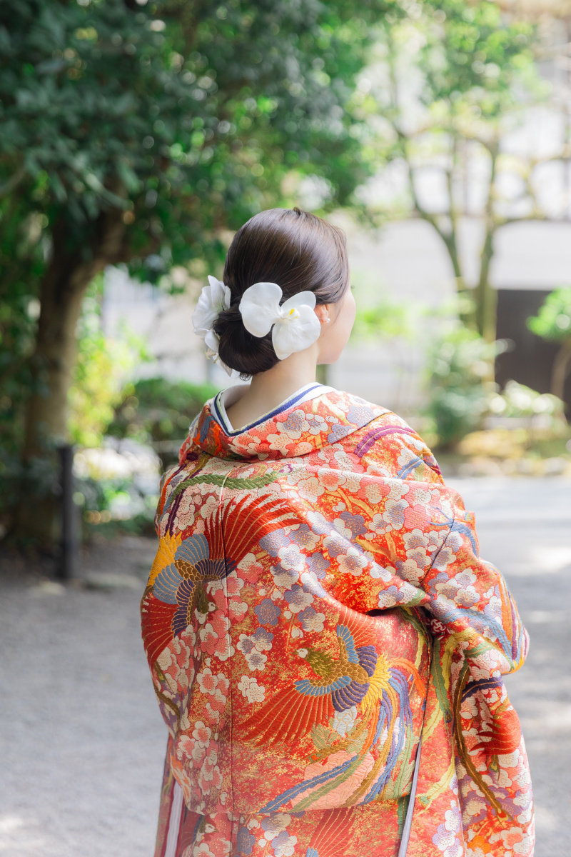 和装に合うヘアスタイル