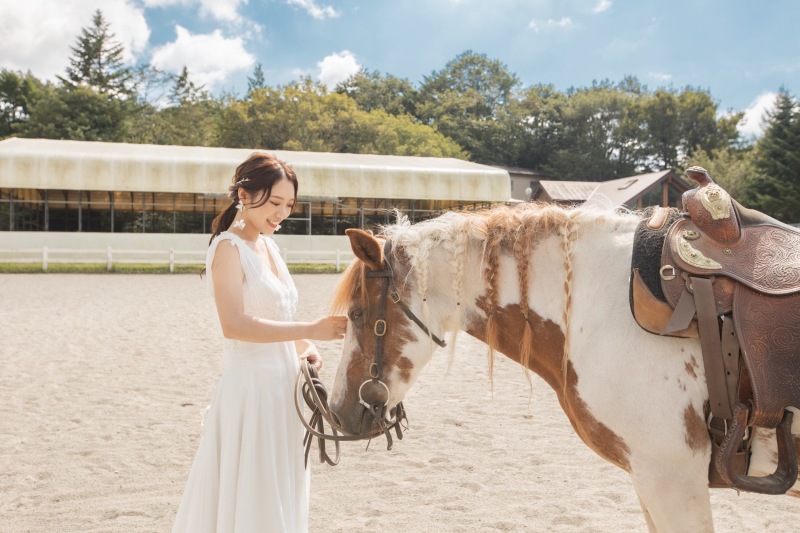 お馬さんとの2ショットもお馬さんとの2ショットも