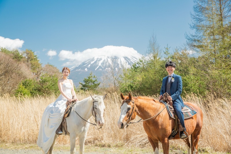 お馬さんもとてもお利口でした