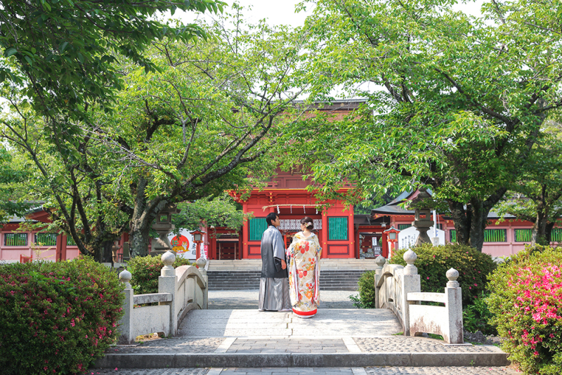 富士宮浅間大社での前撮り