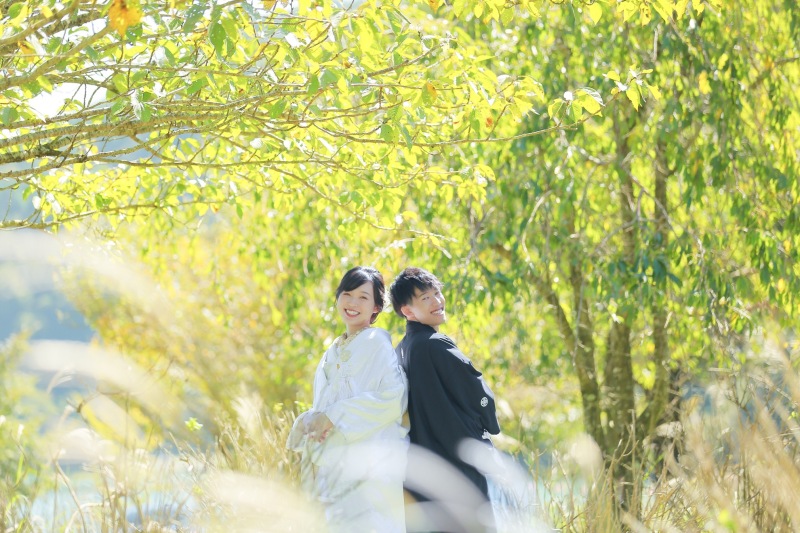 ２人の笑顔がたまらなく素敵でした