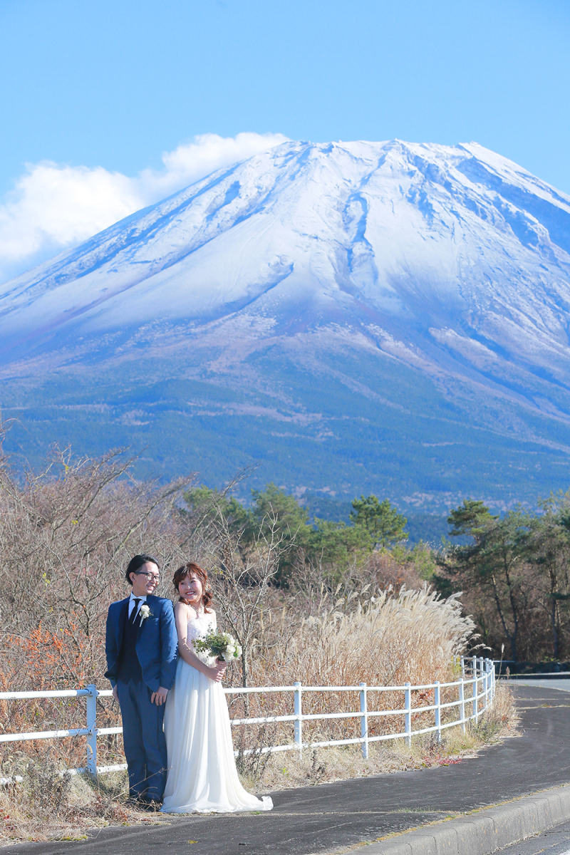 ダイナミックな富士山