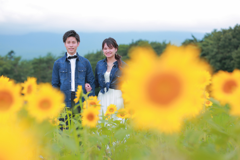 お揃いのデニム