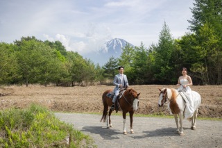 乗馬ウェディングロケーションフォト