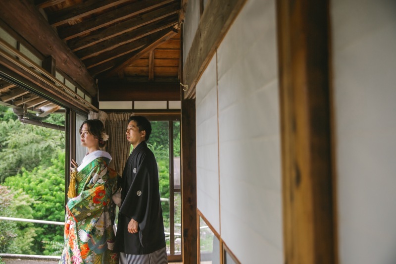 日本家屋の美しいお家で