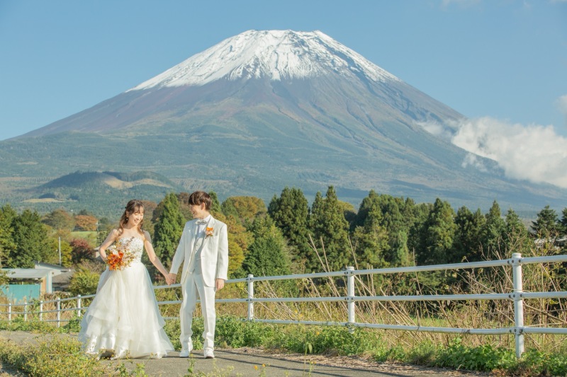 帰り道、富士山が大きく見えたので撮影