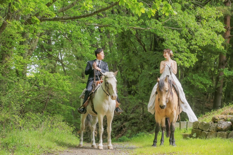 乗馬経験が無いお客様でも