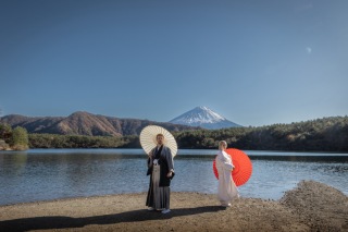 海外からのお客様も和＋洋2着を堪能