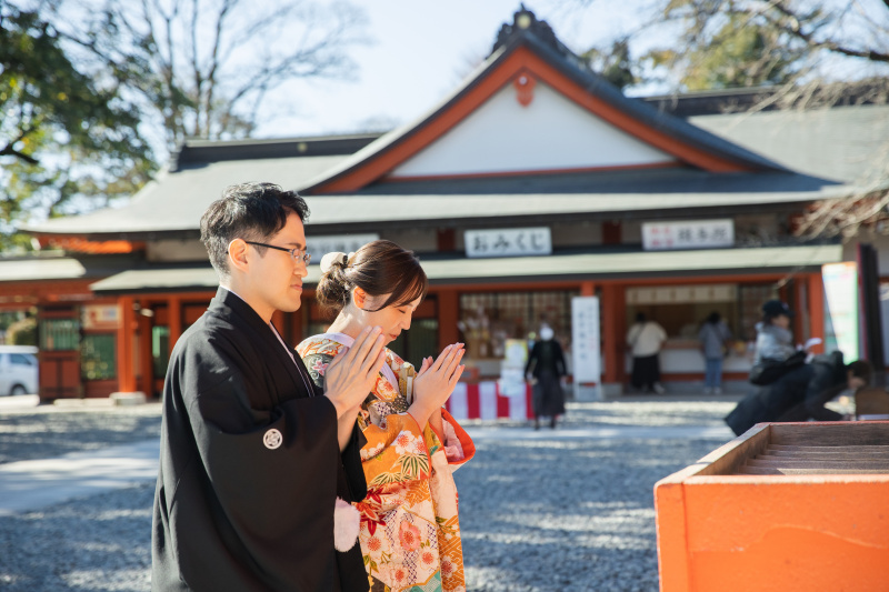 お参りショット