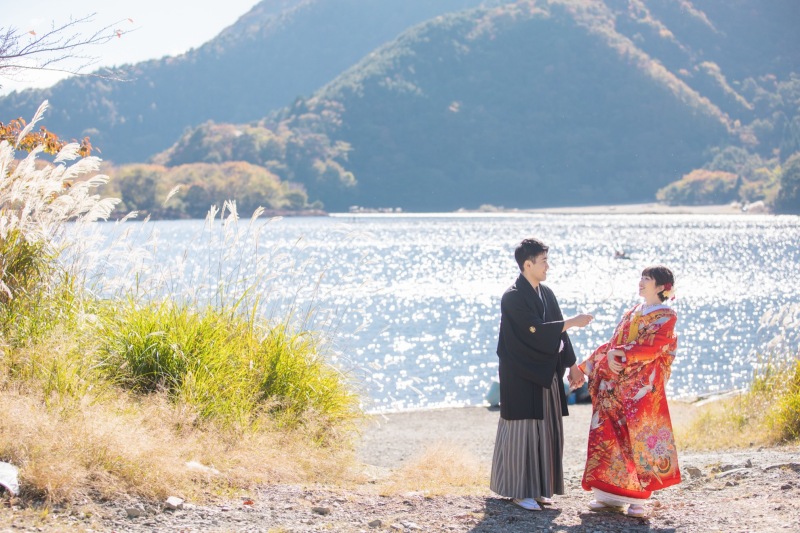 キラキラの湖畔