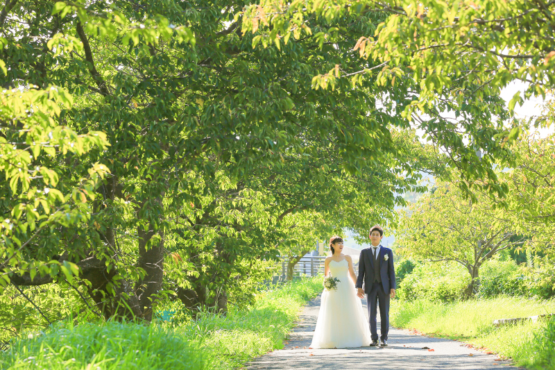 少し時間があったので、緑でも
