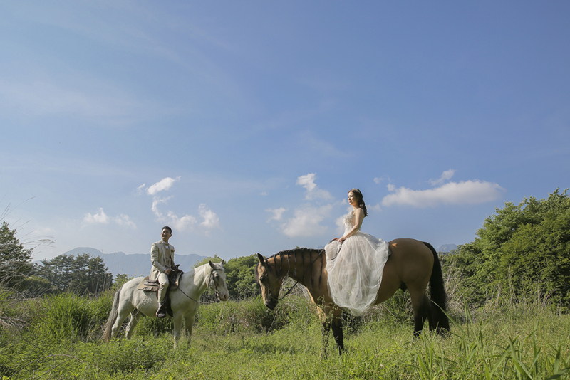 美しい高原と空の広大な美しいロケーション