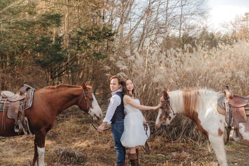 お馬さんが大好きなお二人