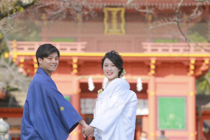 秋晴れでロケーション日和ですね