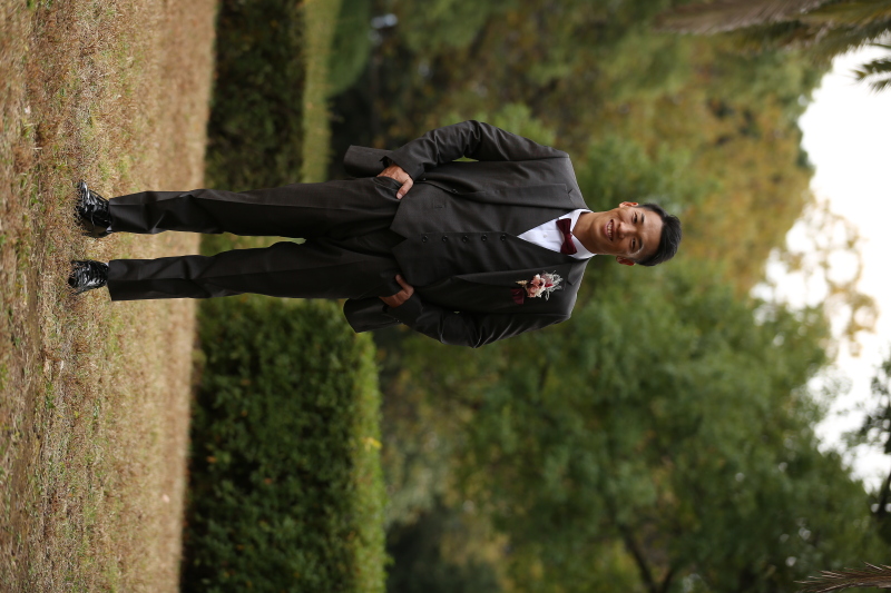 新郎様のタキシードもお洒落