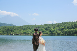 富士洋装周遊プラン　夏のウェディングフォト