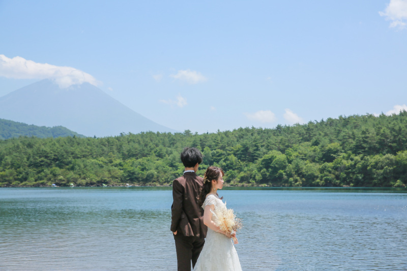 富士洋装周遊プラン　夏のウェディングフォト