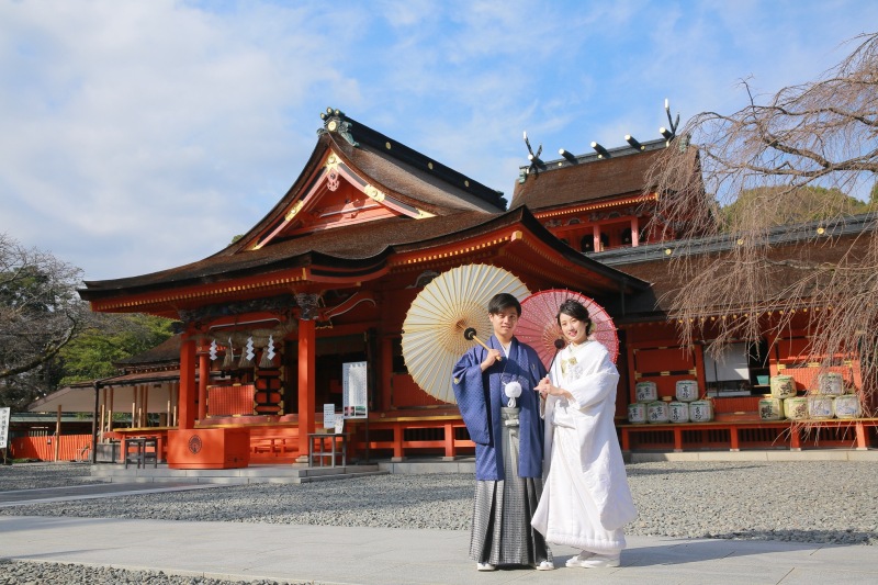 富士山の総本宮の神社。歴史も古い美しい神社です