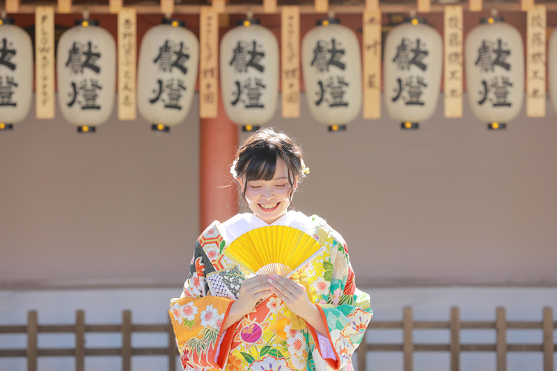 新婦さんお一人ショット♪