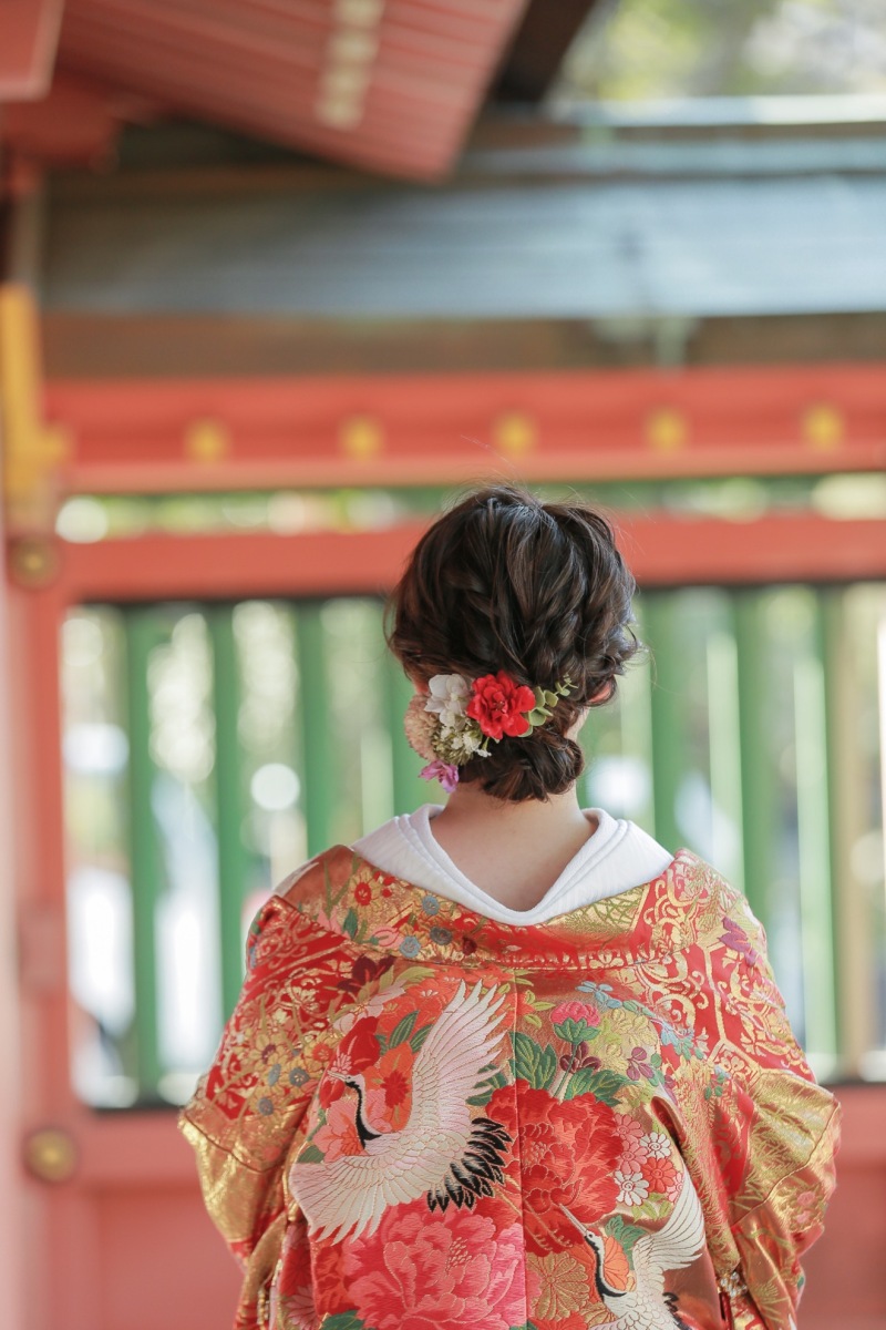 お着物に合う和装ヘアー