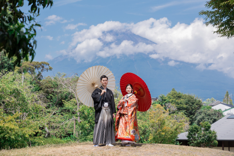 富士山が見えました