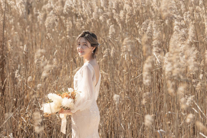 お持ち込みのブーケで