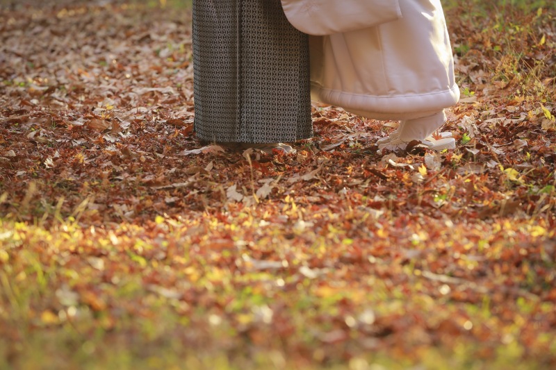 足元ショットは、とても可愛いですね