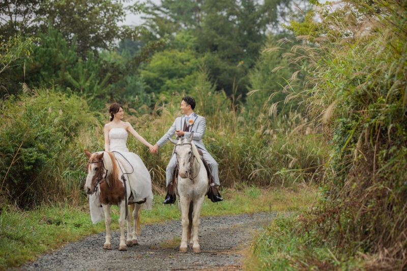 手繋ぎショット