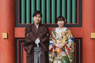 静岡県富士宮浅間大社和装ウェディング撮影