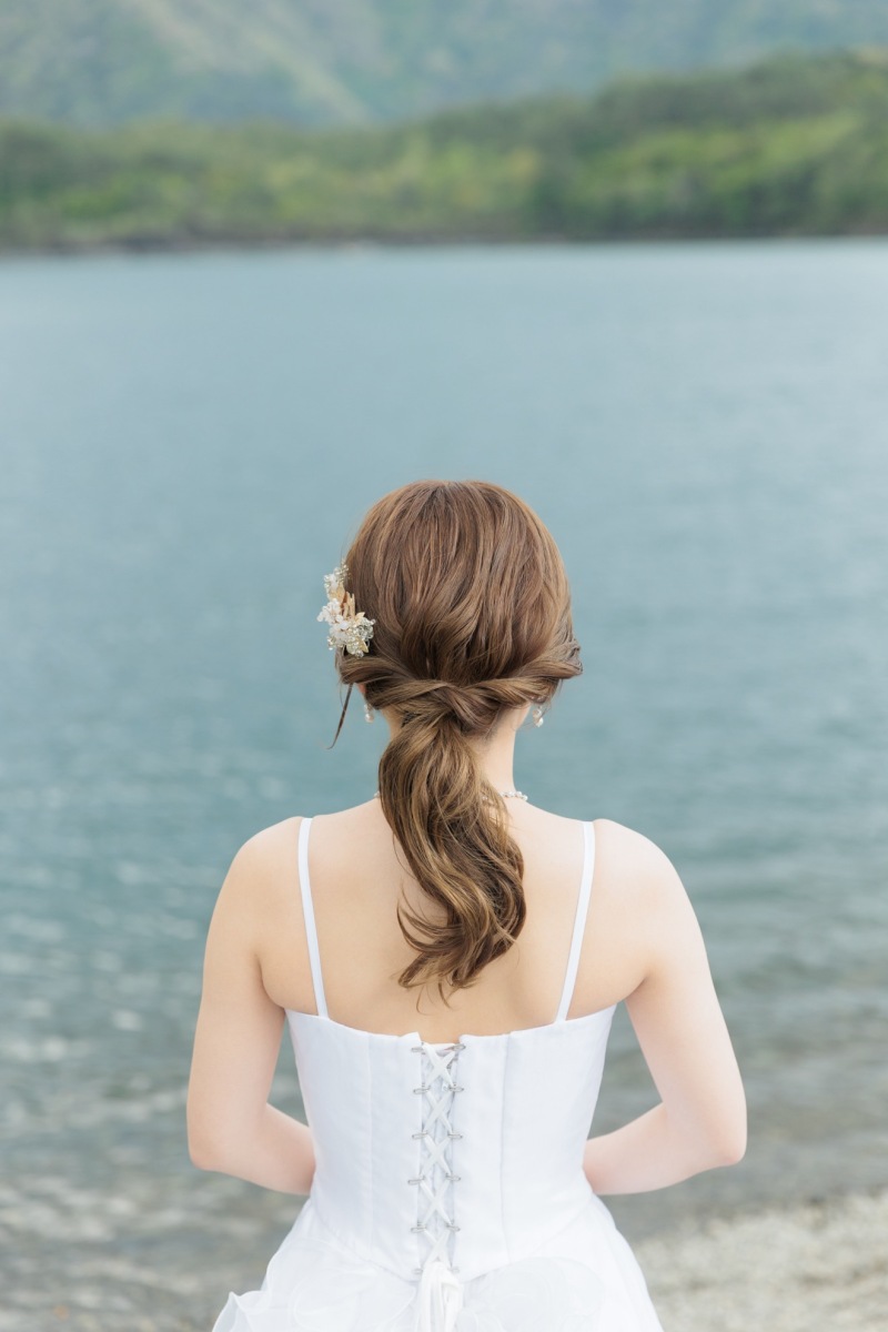 ヘアアクセやヘアチェンジも