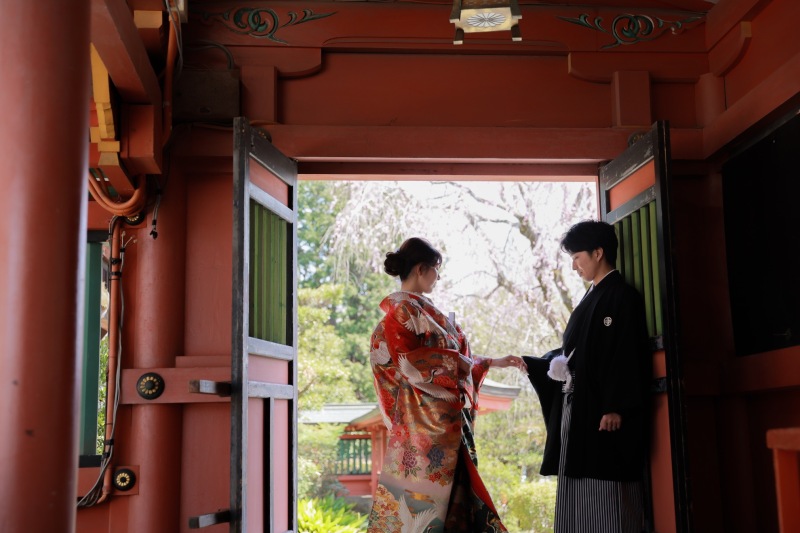 落ち着いた雰囲気の中で