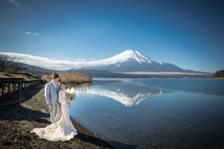 冬の富士山ロケーションフォト