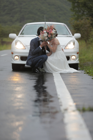 愛車とロケーションフォト