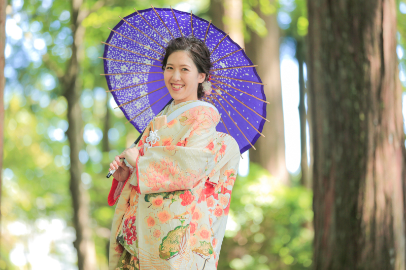 新しいお着物、とってもお似合いでした！