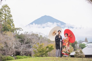 コスモスやススキなど秋の和装洋装1日プラン