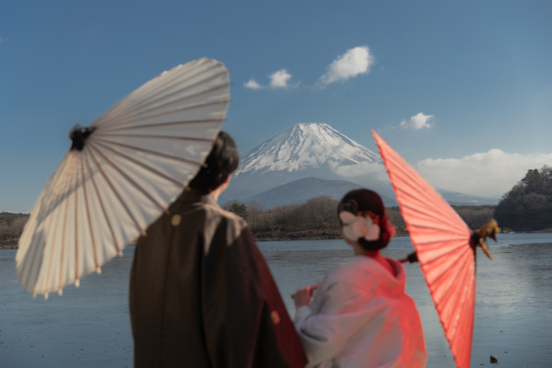 くっきり富士山