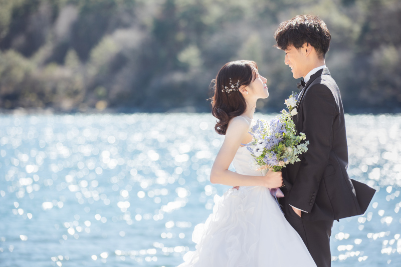 きらきらの湖畔が、とても綺麗でした