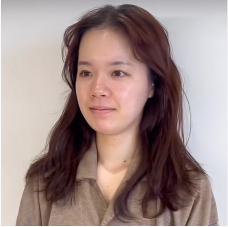 ヘアメイクの技術 写真1 before