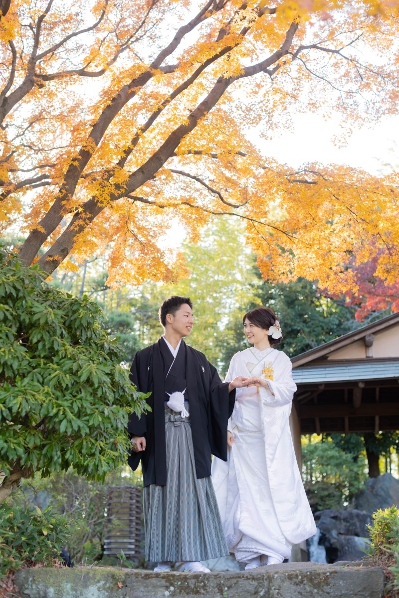 自然なおふたりを残します。