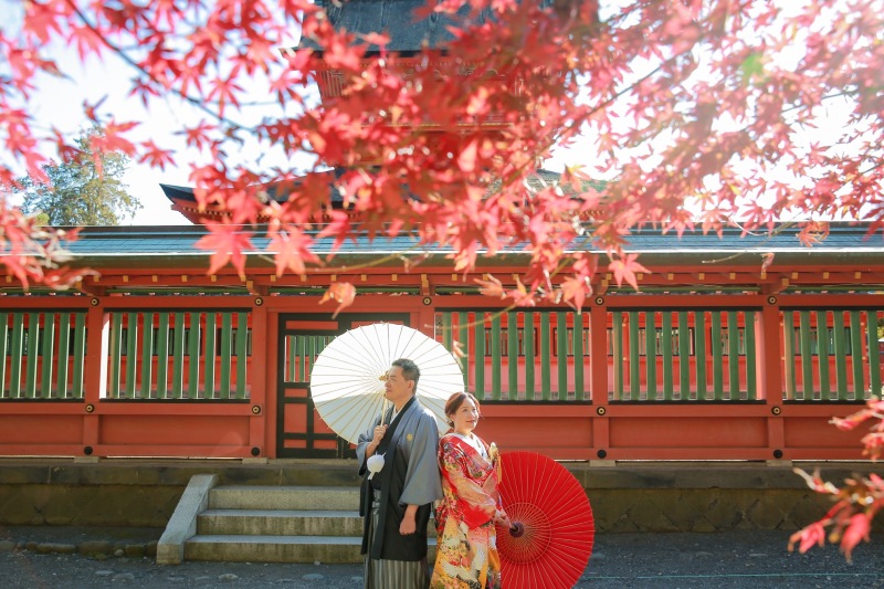 シンプル２着！手頃に富士市周辺の撮影を…【和装＋洋装：富士ロケーション】全データ美肌レタッチ付き（350カット） + 台紙1冊