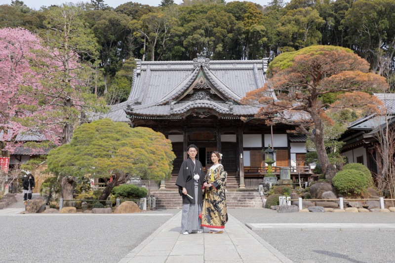 和装洋装満喫【和装+洋装：修善寺ロケーション＋選べる1箇所】全データ美肌レタッチ付き+アルバム+台紙