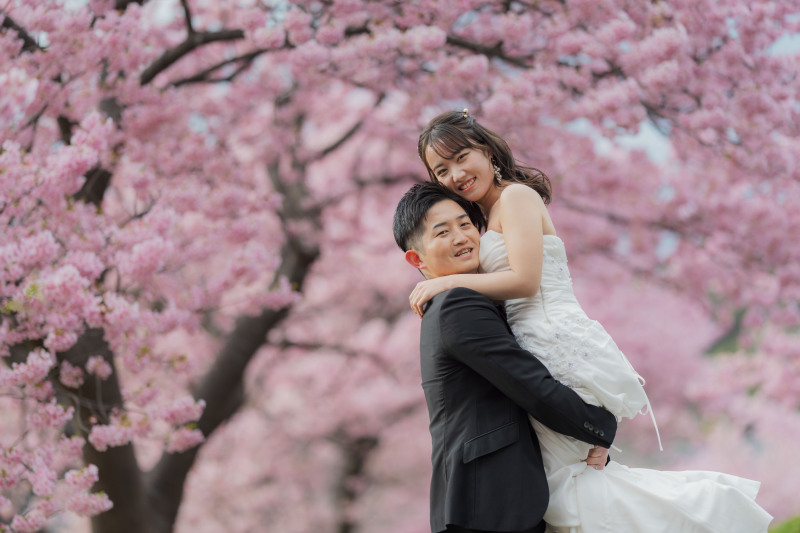 今だけ33000円オフ⭐︎更に!アルバム付き◎【河津桜: 洋装ロケーション】全データ美肌レタッチ付き+アルバム+台紙