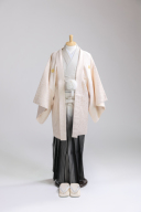 白金紋付／グラデーション