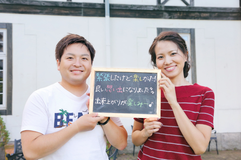 撮影後オフショット