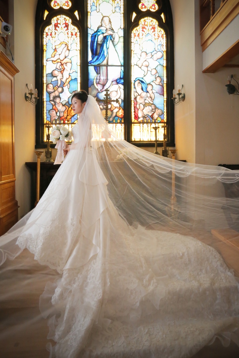 ロングベールで♡